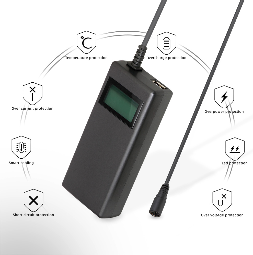 LVSUN 90W Universal LCD Laptop Charger