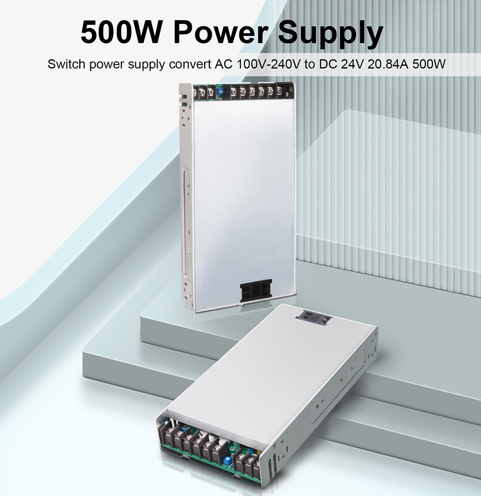 LVSUN 500W 24V Industrial Switching Power Supply