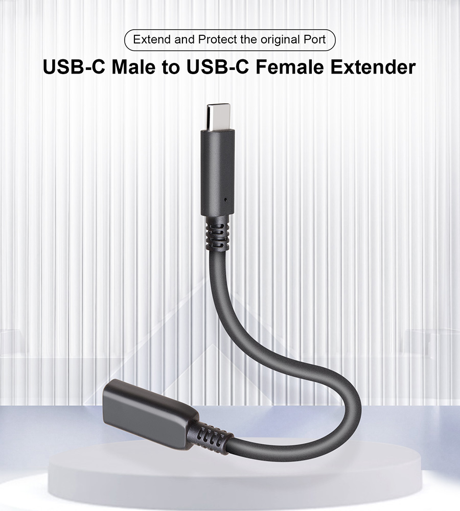 LVSUN USB-C Male to USB-C Female Extender