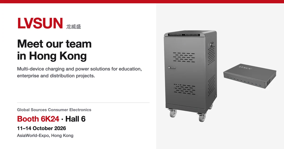 LVSUN en Global Sources Consumer Electronics 2026 — Stand 6K24