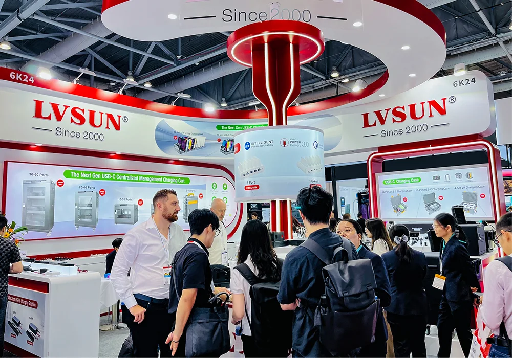 LVSUN Presents New Charging Solutions at Global Sources Consumer Electronics 2026