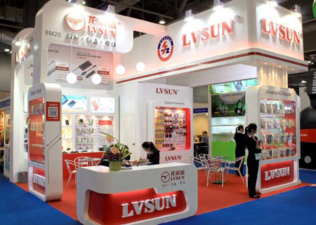 LVSUN® Mobile Power Show en HK Electronics Spring Fair
