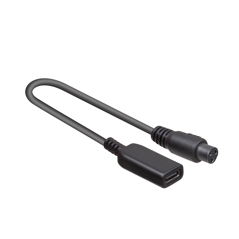 Cable de enchufe USB-C hembra a 3 pines para carga universal de portátiles