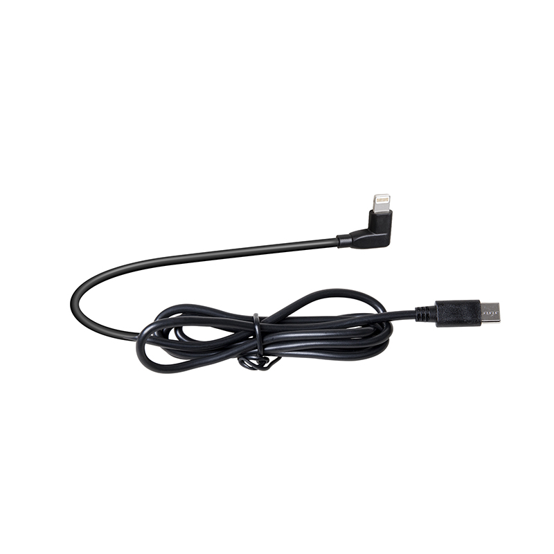 Cable Lightning de USB-C a ángulo recto
