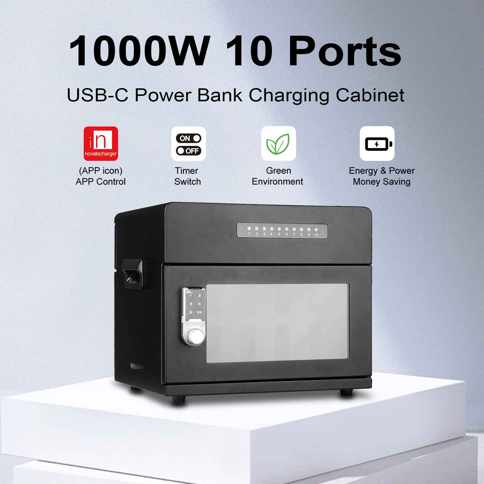 Mobile Power Bank Charging Cabinet